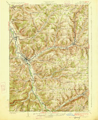 Download a high-resolution, GPS-compatible USGS topo map for Wellsville, NY (1926 edition)