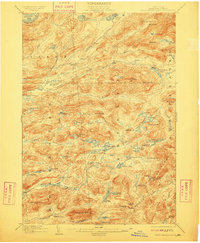 Download a high-resolution, GPS-compatible USGS topo map for West Canada Lakes, NY (1909 edition)