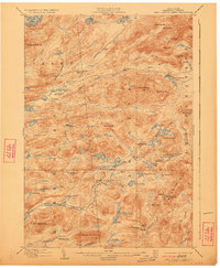 Download a high-resolution, GPS-compatible USGS topo map for West Canada Lakes, NY (1923 edition)