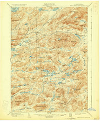 Download a high-resolution, GPS-compatible USGS topo map for West Canada Lakes, NY (1931 edition)