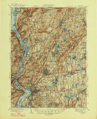 preview thumbnail of historical topo map of West Point, NY in 1947