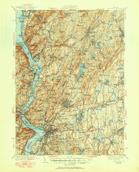 Download a high-resolution, GPS-compatible USGS topo map for West Point, NY (1951 edition)