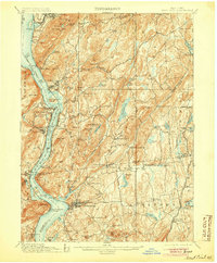 1901 Map of West Point, 1905 Print