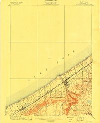 preview thumbnail of historical topo map of Chautauqua County, NY in 1899