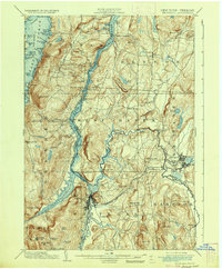 Download a high-resolution, GPS-compatible USGS topo map for Whitehall, NY (1936 edition)
