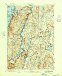 Download a high-resolution, GPS-compatible USGS topo map for Whitehall, NY (1942 edition)