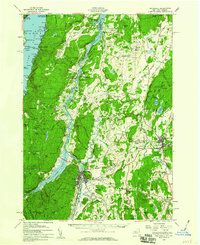 Download a high-resolution, GPS-compatible USGS topo map for Whitehall, NY (1965 edition)