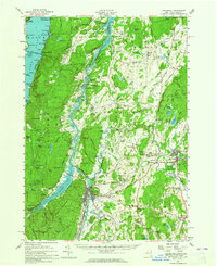 Download a high-resolution, GPS-compatible USGS topo map for Whitehall, NY (1960 edition)