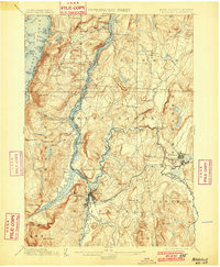 Download a high-resolution, GPS-compatible USGS topo map for Whitehall, NY (1901 edition)