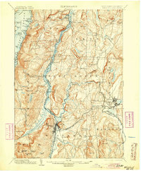 Download a high-resolution, GPS-compatible USGS topo map for Whitehall, NY (1905 edition)