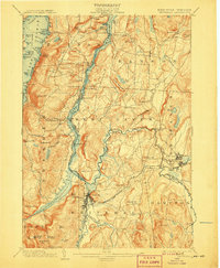 Download a high-resolution, GPS-compatible USGS topo map for Whitehall, NY (1907 edition)