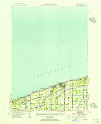 preview thumbnail of historical topo map of Niagara County, NY in 1948