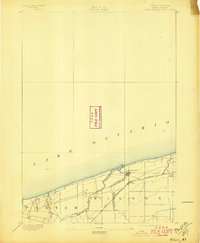 1894 Map of Wilson, 1897 Print