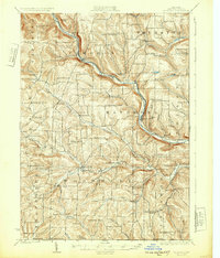 Download a high-resolution, GPS-compatible USGS topo map for Woodhull, NY (1932 edition)