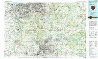 Download a high-resolution, GPS-compatible USGS topo map for Cleveland South, OH (1994 edition)