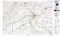 preview thumbnail of historical topo map of Defiance, OH in 1986