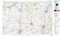 Download a high-resolution, GPS-compatible USGS topo map for Findlay, OH (1992 edition)