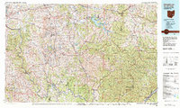 Download a high-resolution, GPS-compatible USGS topo map for Senecaville Lake, OH (1984 edition)