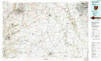 Download a high-resolution, GPS-compatible USGS topo map for Springfield, OH (1990 edition)