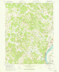 Download a high-resolution, GPS-compatible USGS topo map for Addison, OH (1973 edition)
