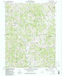 Download a high-resolution, GPS-compatible USGS topo map for Alfred, OH (1998 edition)