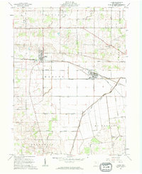 Download a high-resolution, GPS-compatible USGS topo map for Alger, OH (1962 edition)