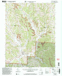 Download a high-resolution, GPS-compatible USGS topo map for Amesville, OH (2006 edition)