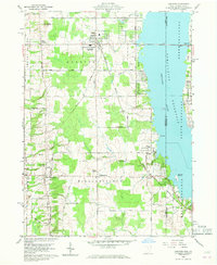 1959 Map of Andover, OH, 1968 Print