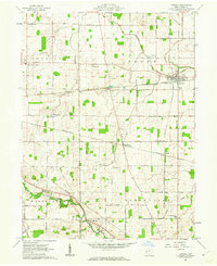 Download a high-resolution, GPS-compatible USGS topo map for Ansonia, OH (1962 edition)