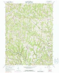 Download a high-resolution, GPS-compatible USGS topo map for Antioch, OH (1988 edition)