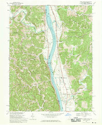 Download a high-resolution, GPS-compatible USGS topo map for Apple Grove, OH (1970 edition)