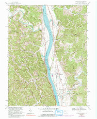 Download a high-resolution, GPS-compatible USGS topo map for Apple Grove, OH (1992 edition)