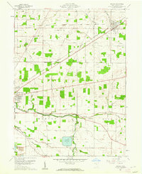 Download a high-resolution, GPS-compatible USGS topo map for Arcadia, OH (1962 edition)