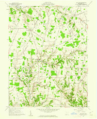 Download a high-resolution, GPS-compatible USGS topo map for Ash Ridge, OH (1962 edition)