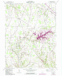 Download a high-resolution, GPS-compatible USGS topo map for Ash Ridge, OH (1987 edition)