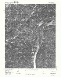 1976 Map of Athalia, 1979 Print