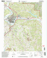 Download a high-resolution, GPS-compatible USGS topo map for Athens, OH (2005 edition)