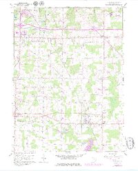 1960 Map of Atwater, 1980 Print