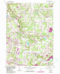 Download a high-resolution, GPS-compatible USGS topo map for Aurora, OH (1990 edition)