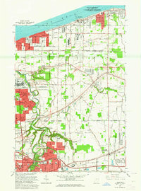 Download a high-resolution, GPS-compatible USGS topo map for Avon, OH (1964 edition)