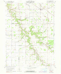 Download a high-resolution, GPS-compatible USGS topo map for Ayersville, OH (1990 edition)
