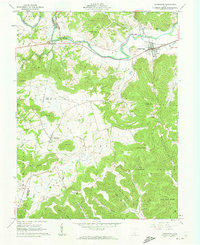 Download a high-resolution, GPS-compatible USGS topo map for Bainbridge, OH (1962 edition)
