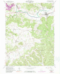 Download a high-resolution, GPS-compatible USGS topo map for Bainbridge, OH (1989 edition)