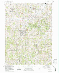 Download a high-resolution, GPS-compatible USGS topo map for Baltic, OH (1998 edition)
