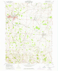 Download a high-resolution, GPS-compatible USGS topo map for Baltimore, OH (1975 edition)