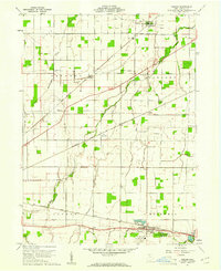 Download a high-resolution, GPS-compatible USGS topo map for Bascom, OH (1961 edition)