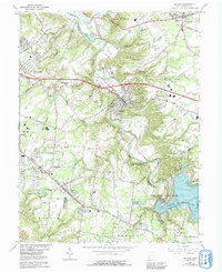 Download a high-resolution, GPS-compatible USGS topo map for Batavia, OH (1992 edition)