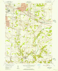Download a high-resolution, GPS-compatible USGS topo map for Bellbrook, OH (1956 edition)