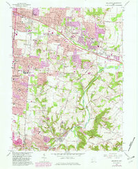 Download a high-resolution, GPS-compatible USGS topo map for Bellbrook, OH (1982 edition)