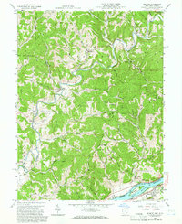 Download a high-resolution, GPS-compatible USGS topo map for Belmont, OH (1966 edition)